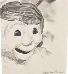 Marc Brandenburg, Untitled (21 October 1994), 1994, Unique graphite drawing, on wove paper