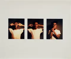 Carrie Mae Weems, Untitled (See No Evil, Hear No Evil, Speak No Evil), 1995, Three chromogenic prints, on Kodak Professional photo paper, with full margins,