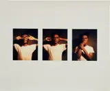 Carrie Mae Weems, Untitled (See No Evil, Hear No Evil, Speak No Evil), 1995, Three chromogenic prints, on Kodak Professional photo paper, with full margins,