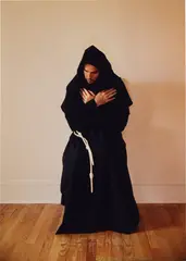 Ernesto Pujol, Monk (Panel 1), from Triptych of Franciscans from Body of Faith: Conversion of Manners and Hagiography, 2000-2001, Chromogenic print, on archival photo paper mounted to board (as issued), contained in the original artist's frame