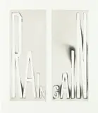 Ed Ruscha, Rain Gain, 2014, Etching, on Revere felt paper, with full margins