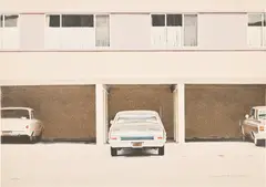 Robert Bechtle, 68 Nova, from documenta: The Super Realists, 1972, Lithograph in colors, on Arches paper, the full sheet