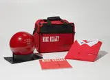 Mike Kelley, Bowling Ball, Bag, Shirt and Catalog