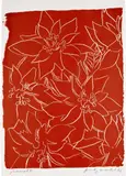 Poinsettias (F. & S. IIIA.50) by Andy Warhol, 1983, Screenprint in colors, on Saunders Waterford paper, the full sheet, sold Jun 2024
