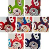 Takashi Murakami, And then and then and then and then and then: seven plates