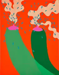Mother's Milk by Ana Benaroya, 2017, Screenprint in colors, on wove paper, the full sheet, sold Sep 2024
