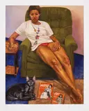 Mario Moore, Grisaille of Oshun, 2012, Archival pigment print in colors, on wove paper, with full margins
