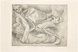 Luis Jiménez, La Lucha (The Fight), 1992, Etching, on Arches paper, with full margins