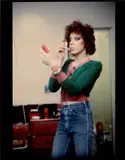 Nan Goldin, Kenny putting on his makeup, Boston