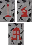 Deborah Grant, Fuck; Fucked; and More Fucked, 2007, The complete set of three screenprints in colors, on Rives BFK paper, the full sheets