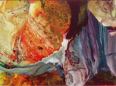 Ifrit (P8) by Gerhard Richter, 2010, Chromogenic print, flush-mounted to aluminum with metal strainer on the reverse (as issued), sold Sep 2024