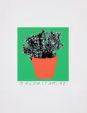 John Baldessari, 8 Plants x 6 = 48: one plate (H. 96), 1998, Unique inkjet print in colors, on Hewlett Packard Satin-Gloss photo paper, with full margins