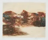 Zao Wou-ki, Untitled (Å. 193), 1968, Etching and aquatint in colors, on Rives BFK paper, with full margins