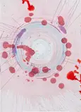 Damien Hirst, Untitled (Spin Painting), 2002, Mixed media painting on paper