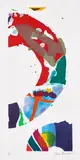 Sam Francis, Untitled (SFE-090), 1993, Etching in colors, on wove paper, with full margins