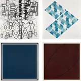 Various Artists, Four x Four x Four, 1990, The complete set of four screenprints in colors and in black, on various wove papers, the full sheets and with full margins