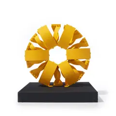 Estrella by Édgar Negret, 1994, Painted aluminum multiple, sold Sep 2024