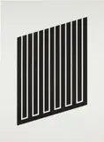 Donald Judd, Untitled: one plate (S. 100), 1978-79, Aquatint, on etching paper, with full margins