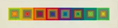 Untitled by Francisco Sobrino, circa 1969, Screenprint in colors, on wove paper, with full margins, sold Sep 2024
