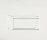Donald Judd, Untitled: one plate (S. 105), 1977-78, Etching, on wove paper, with full margins