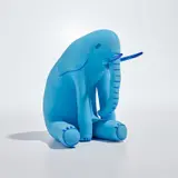 David Shrigley, I Must Rest My Rampage Is Over, from You Are Special, 2021, Ceramic multiple hand-painted in colors, contained in the original foam-lined white painted wooden box