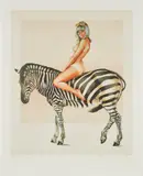 Mel Ramos, Zebra (H. 88), 1979, Lithograph in colors, on Somerset paper, with full margins