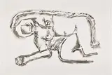 Tom Wesselmann, Monica Lying on Her Side with Scribbles (W.P.I. P90L46)