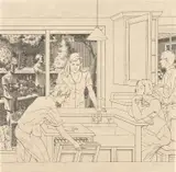 Andrew Raftery, Open House: Renovated Ranch, 2003, Etching, on laid paper, the full sheet