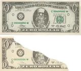 Cildo Meireles, Zero Dollar: two prints