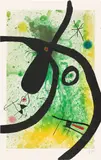 Joan Miró, Le Chasseur de pieuvres (The Octopus Hunter) (D. 490), 1969, Etching, aquatint and carborundum in colors, on Arches paper, the full sheet