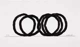Bernar Venet, Five Indeterminate Lines