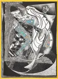 Frank Stella, Jonah Historically Regarded, from Moby Dick Engravings (A. 204), 1991, Monumental etching, aquatint and relief in colors, on TGL handmade paper, the full sheet
