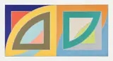 Frank Stella, Port aux Basques, from Newfoundland Series (G. 274, A. 54), 1971, Monumental lithograph and screenprint in colors, on Special Arjomari paper, with full margins