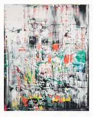 Eis 2 (Ice 2) (R. p. 197, B. 123) by Gerhard Richter, 2003, Screenprint in colors, on heavy rag paper, with full margins, sold Oct 2024