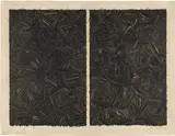 Jasper Johns, The Dutch Wives (U.L.A.E. 196), 1978, Screenprint in colors, on Kuratoni Kozo paper with artist's name and title watermark, with full margins