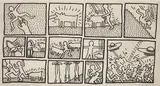 Keith Haring, The Blueprint Drawings: plate 1 (L. pp. 174-175)