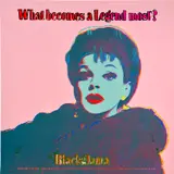 Blackglama (Judy Garland), from Ads (see F. & S. 351) by Andy Warhol, 1985, Unique screenprint in colors, on Lenox Museum Board, the full sheet, offered Oct 2024