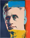 Andy Warhol, Louis Brandeis, from Ten Portraits of Jews of the Twentieth Century (F. & S. 230), 1980, Screenprint in colors, on Lenox Museum Board, the full sheet