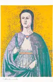 Saint Apollonia (see F. & S. 330-33) by Andy Warhol, 1984, Unique screenprint in colors, on Essex Offset Kid Finish paper, with full margins, sold Oct 2024
