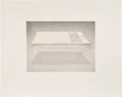 Crackers, from Book Covers (E. 50) by Ed Ruscha, 1970, Lithograph, on Arches paper, with full margins, sold Oct 2024