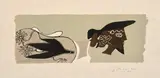 Georges Braque, Le poète, from Cinq poésies en hommage à Georges Braque (The Poet, from Five Poems in Homage to Georges Braque) (V. 131), 1958, Lithograph in colors, on Japan nacre paper, with full margins