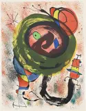 Joan Miró, Les Voyants (The Seers): plate V (M. 665)
