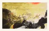 Zao Wou-ki, Untitled (Å. 302A), 1978, Etching and aquatint in colors, on Rives BFK paper, with full margins