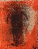 Hombre Obscuro (The Obscure Man), from An American Portrait 1776-1976, Volume 2 (P. 218) by Rufino Tamayo, 1975, Lithograph in colors, on Japan paper, the full sheet, accompanied by the original paper folder, sold Oct 2024
