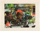 Romare Bearden, The Train (G. 54A)