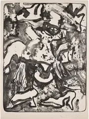 Minnie Mouse (G. 25) by Willem de Kooning, 1971, Lithograph, on Arches paper, with full margins, sold Oct 2024
