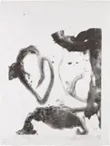 Willem de Kooning, Valentine (G. 16), 1970-1971, Lithograph, on Suzuki laid paper, with full margins