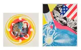 James Rosenquist, Circles of Confusion & Lite Bulb; and Flamingo Capsule (Castelli Poster)