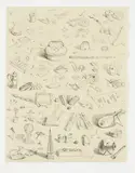 Wayne Thiebaud, Souvenirs Of Cities, 1999, Etching, on Chine collé to C. M. Fabriano paper, with full margins, lacking the accompanying book Invisible Cities by Italo Calvino