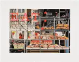 Richard Estes, EAT, 2022, Lithograph in colors, on Rives BFK paper, with full margins